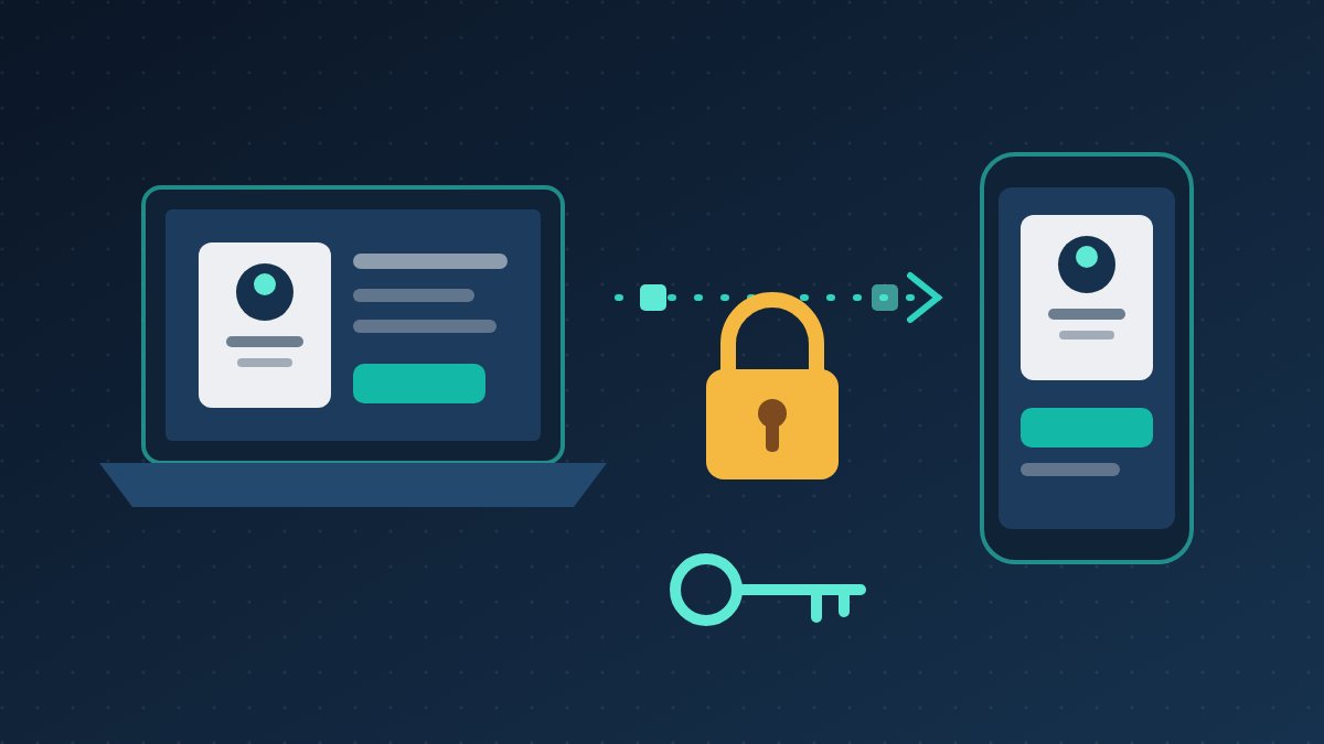 Захищене перенесення профілю гравця з ноутбука на смартфон: замок і ключ доступу
